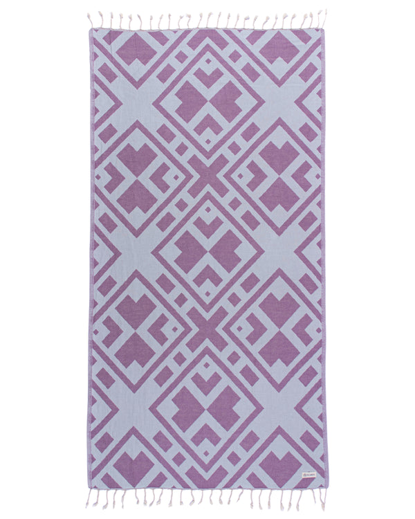 Turkish Beach Towel (69 inch x 37 inch) - Quick Dry Beach Towels for Travel