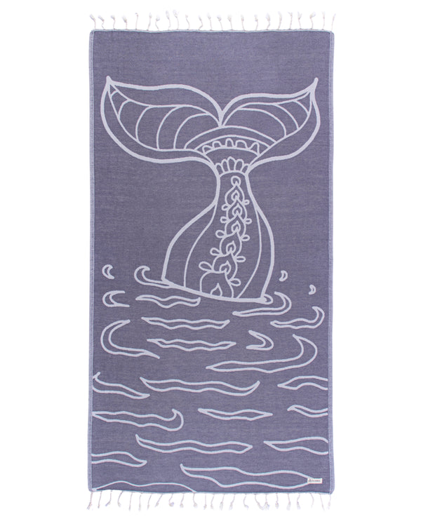 Travel Beach Towel (69 inch x 37 inch) - Turkish Beach Towels Oversized